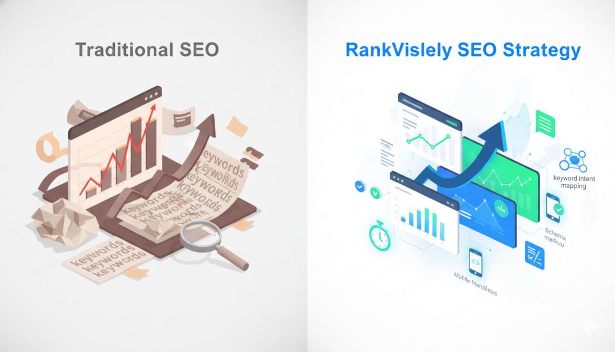 Why RankVisely.com SEO Strategy Works Better Than Traditional SEO