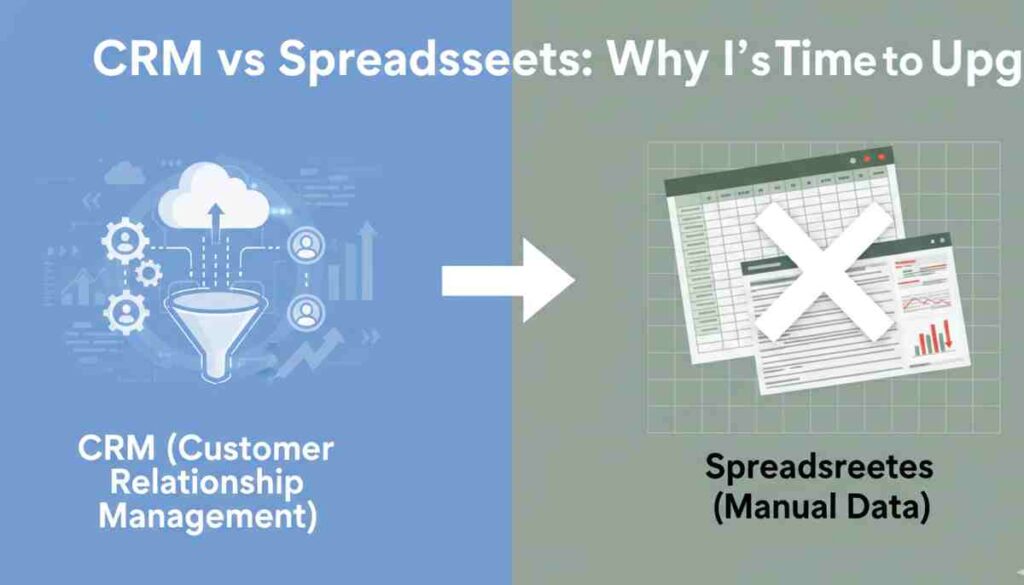 CRM vs Spreadsheets: Why It’s Time to Upgrade