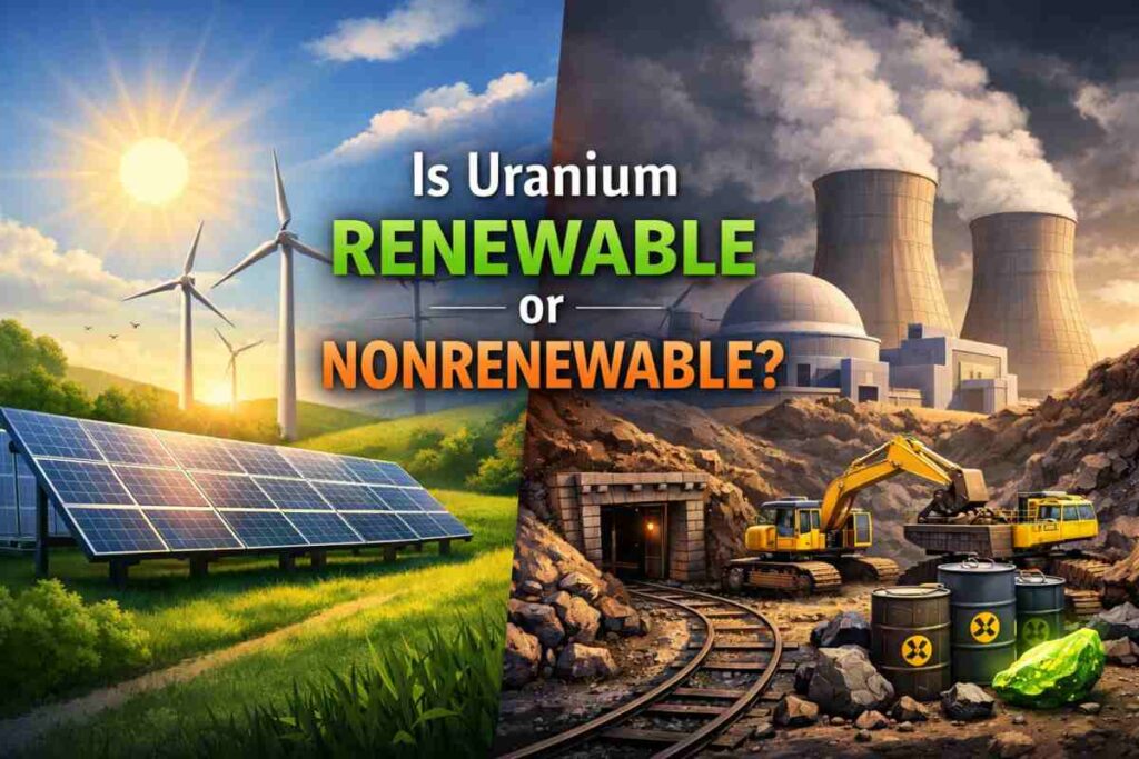 Is Uranium Renewable or Nonrenewable?