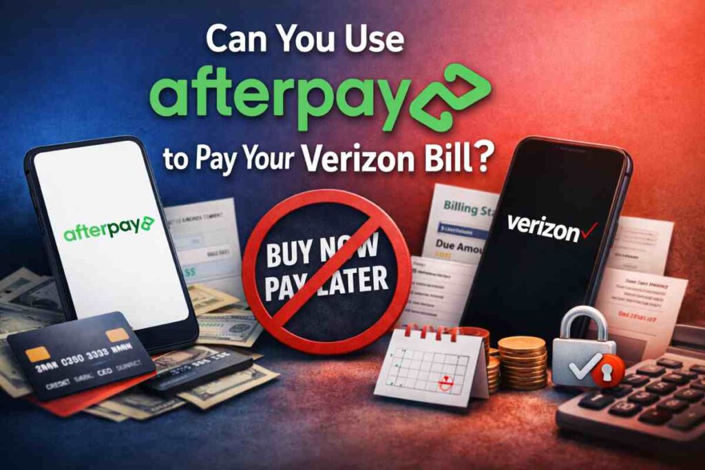 Can You Use Afterpay to Pay Verizon Bill?
