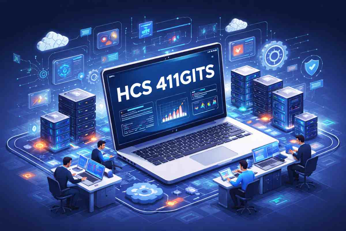 how HCS 411GITS software built?