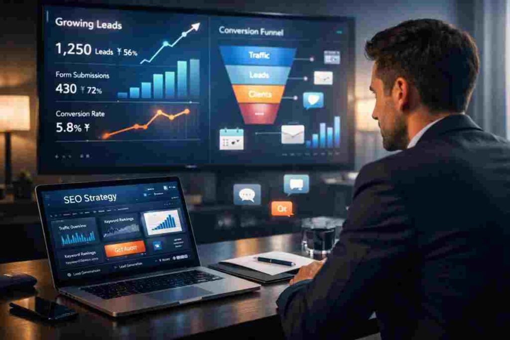 How to Generate Leads with RankVisely.com SEO