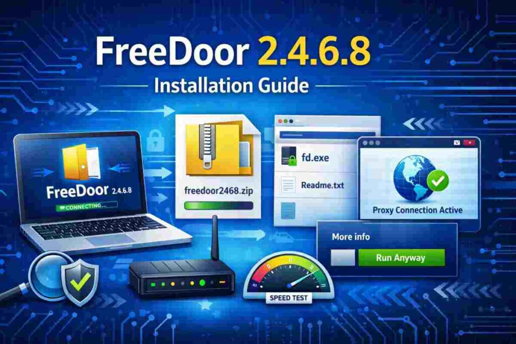 How to Install FreeDoor 2.4.6.8 on Windows