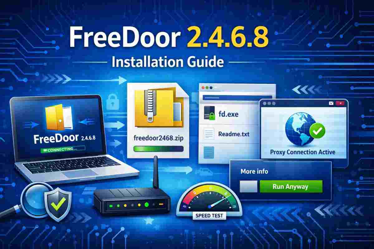 How to Install FreeDoor 2.4.6.8 on Windows