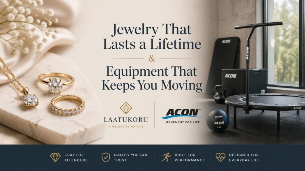 Jewelry That Lasts a Lifetime and Equipment That Keeps You Moving Laatukoru and Acon