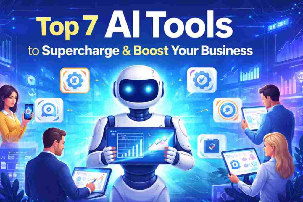 Top 7 AI Tools to Supercharge and Boost Your Business