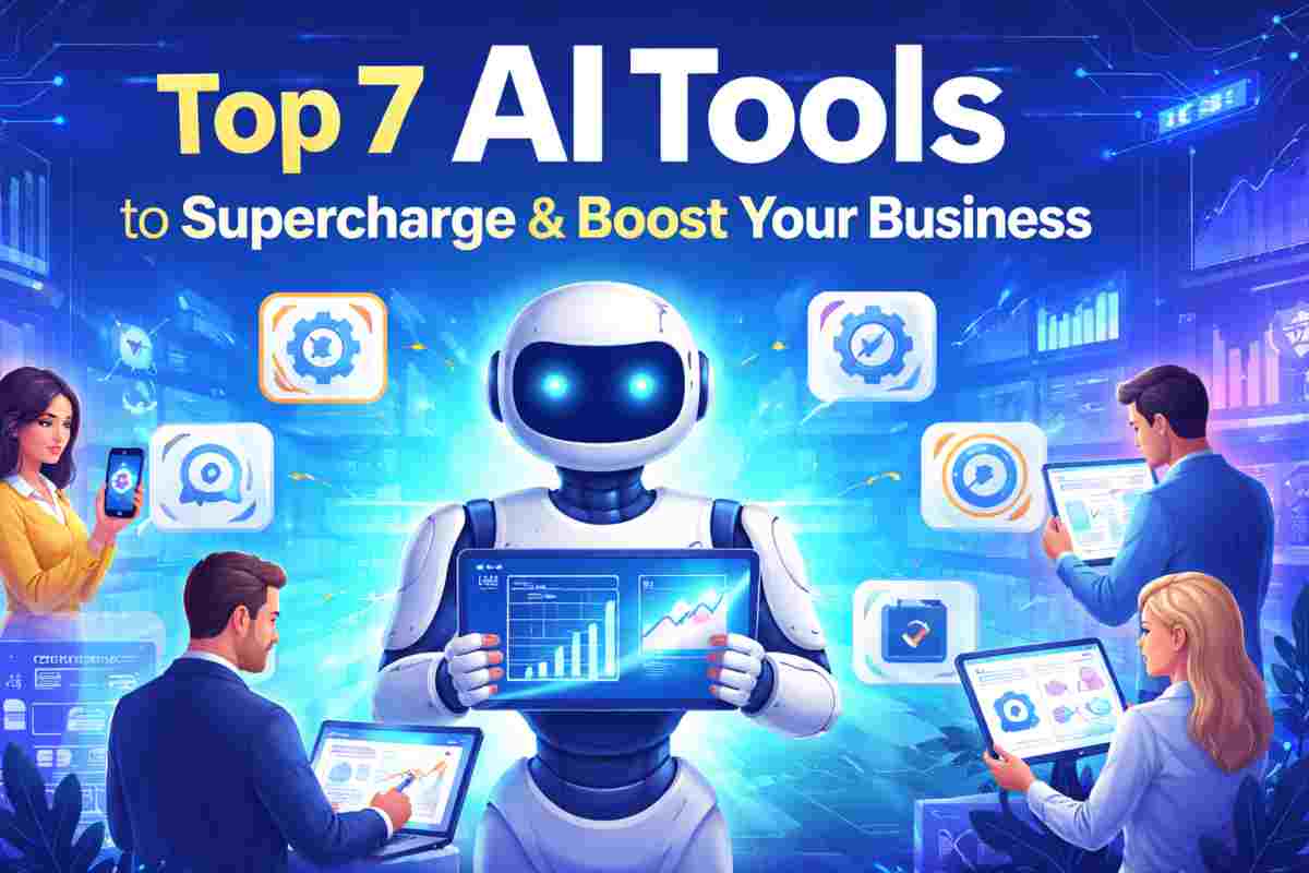Top 7 AI Tools to Supercharge and Boost Your Business