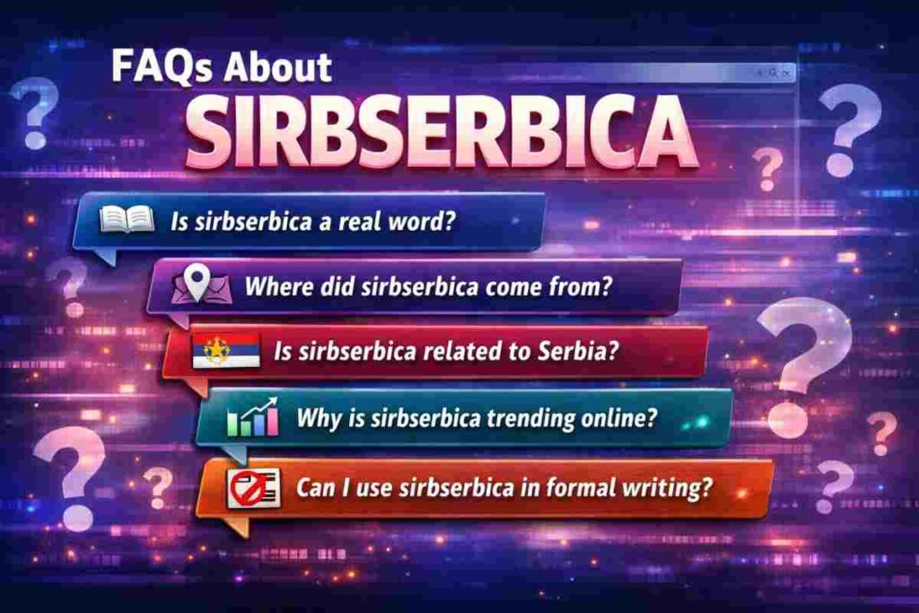 What Is Sirbserbica?