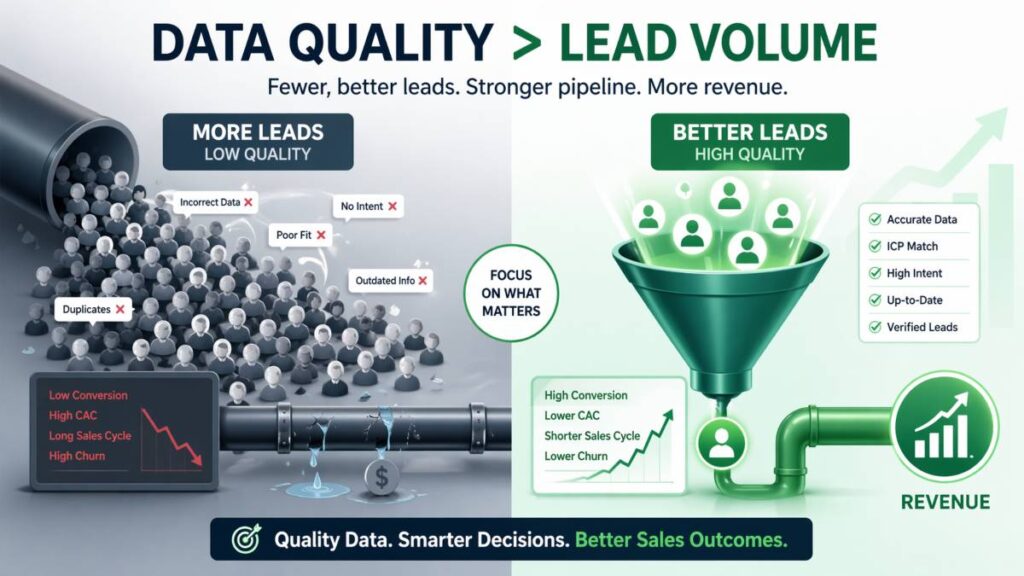Why Data Quality Matters More Than Lead Volume