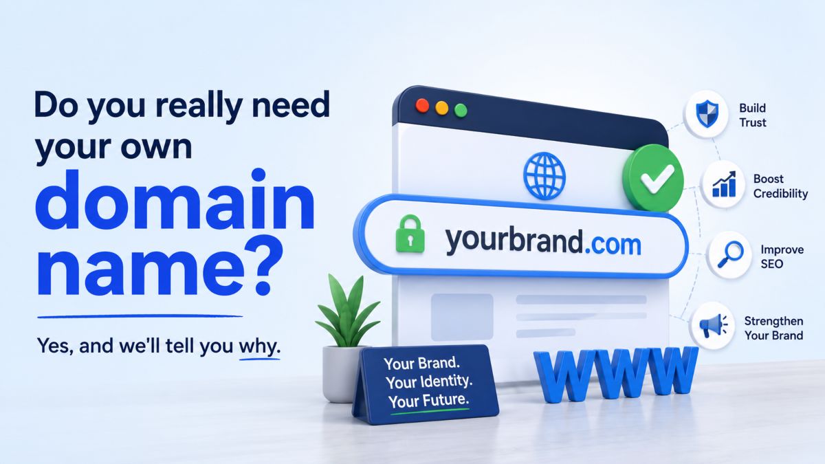 Do you really need your own domain name?