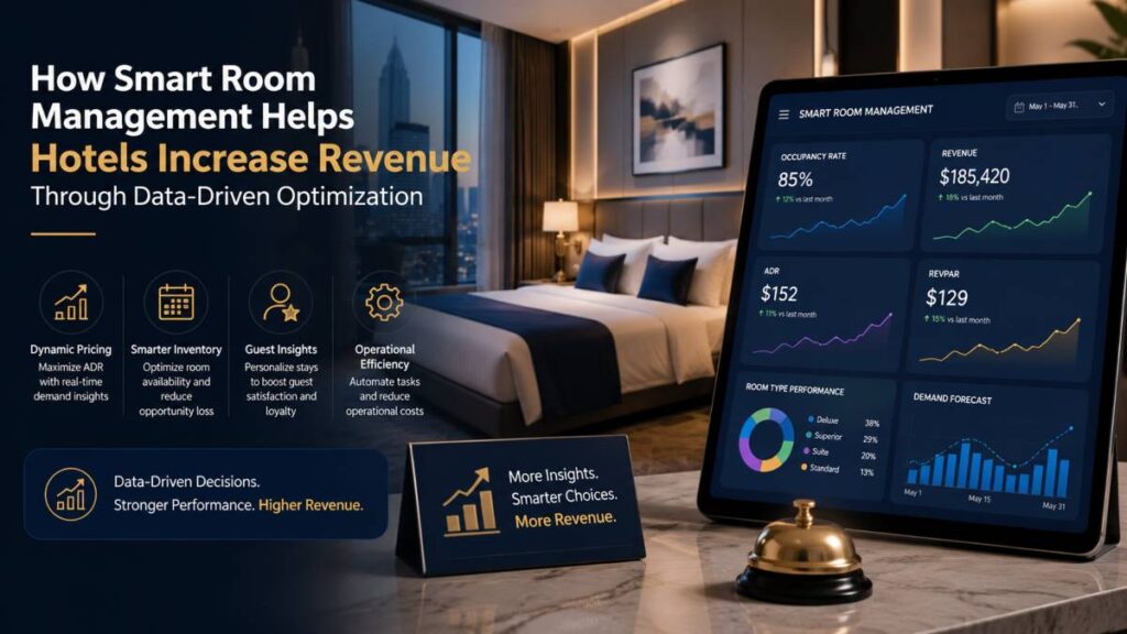 How Smart Room Management Helps Hotels Increase Revenue Through Data-Driven Optimization