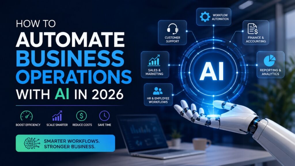 How to Automate Business Operations with AI in 2026