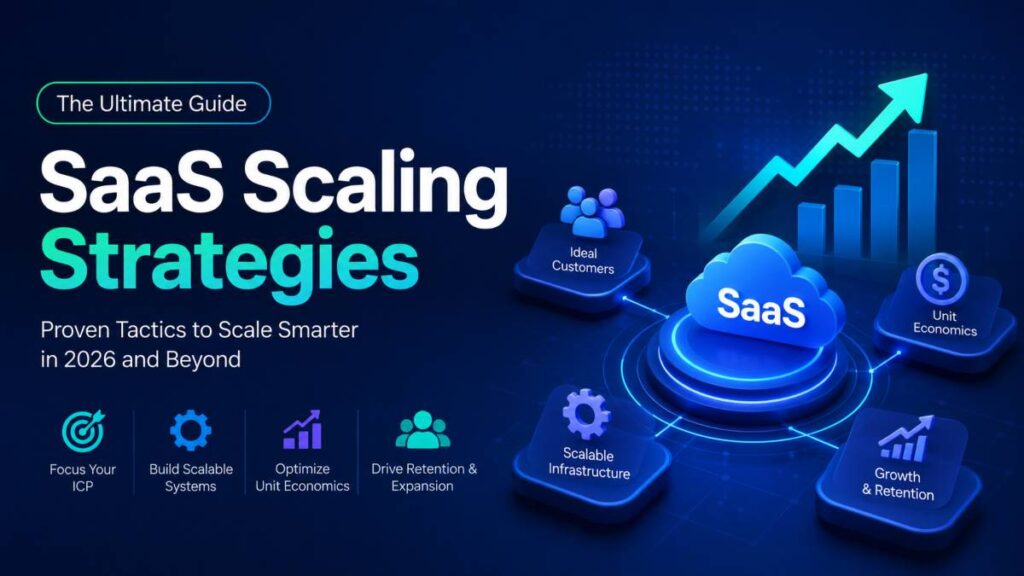 SaaS Scaling Strategies for 2026: How to Grow Without Breaking Your Business