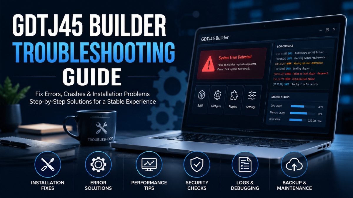 Software GDTJ45 Builder Does Not Work