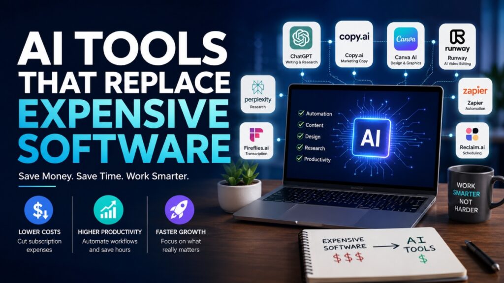 Top AI Tools That Can Replace Expensive Software