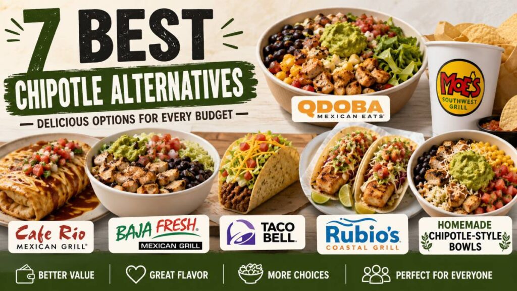 7 Best Chipotle Alternatives Worth Trying in 2026