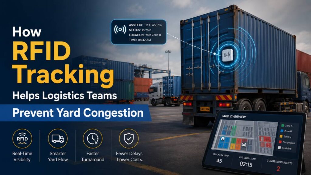 How RFID Tracking Helps Logistics Teams Prevent Yard Congestion