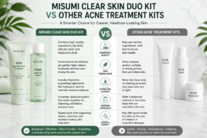 Misumi Clear Skin Duo Kit vs Other Acne Treatment Kits
