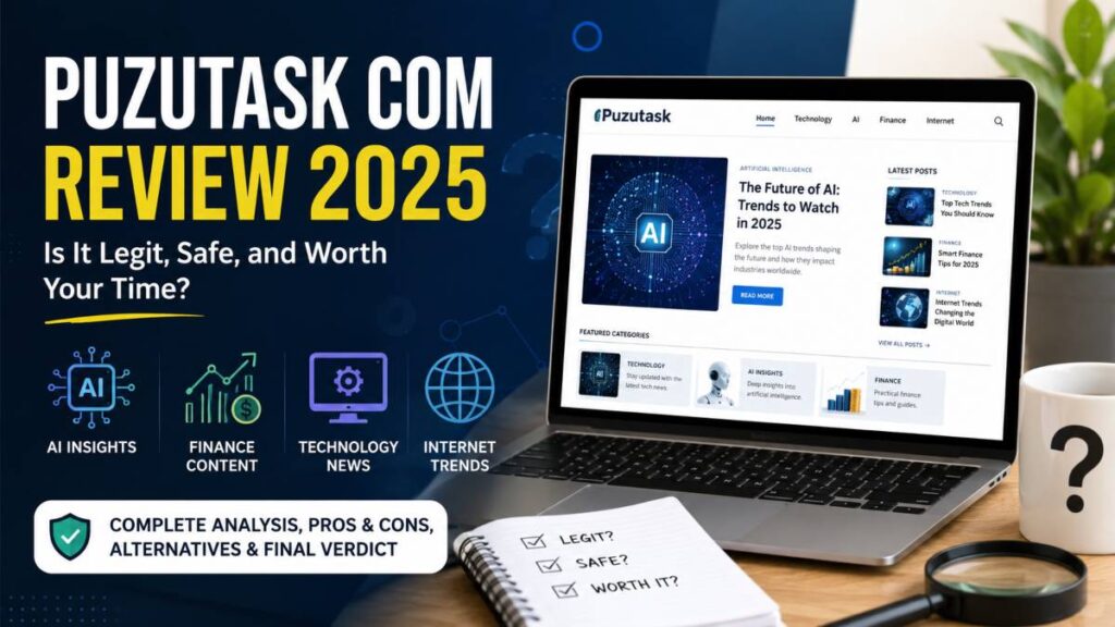 Puzutask Com Review: Is It Legit and Worth Your Time?