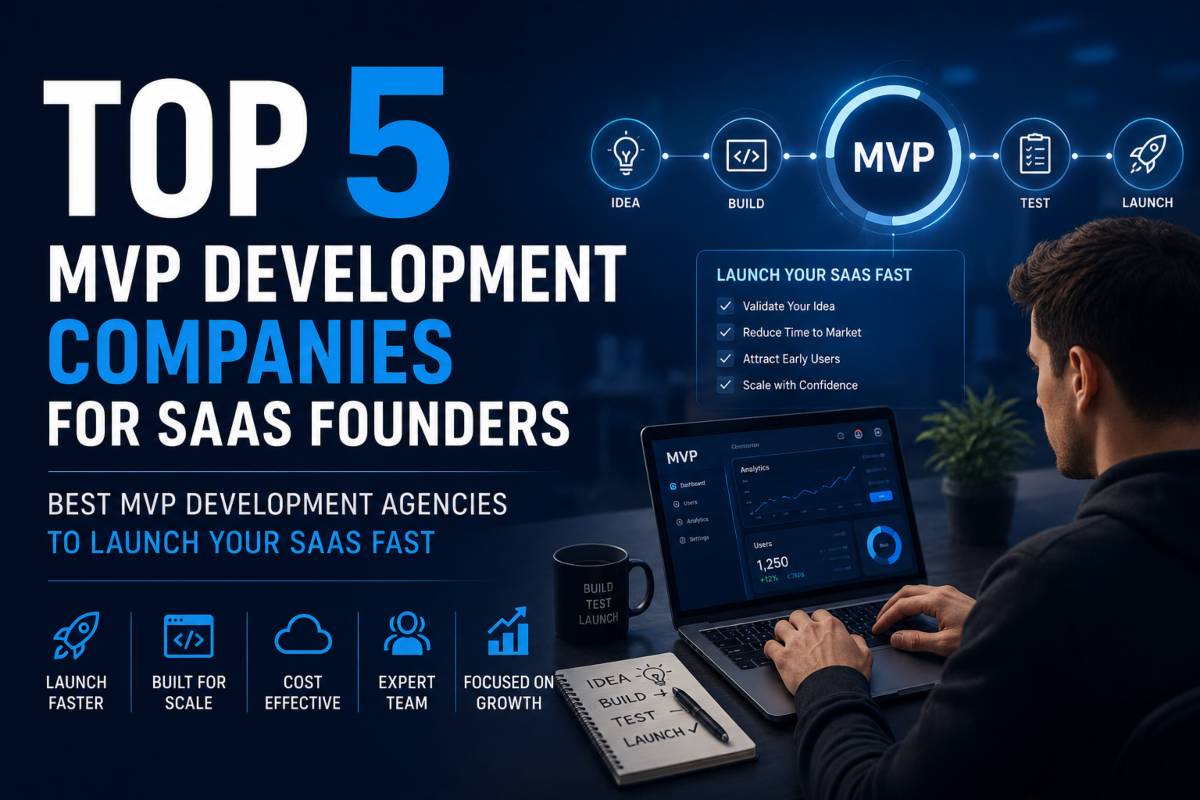 Top 5 MVP Development Companies for SaaS Founders