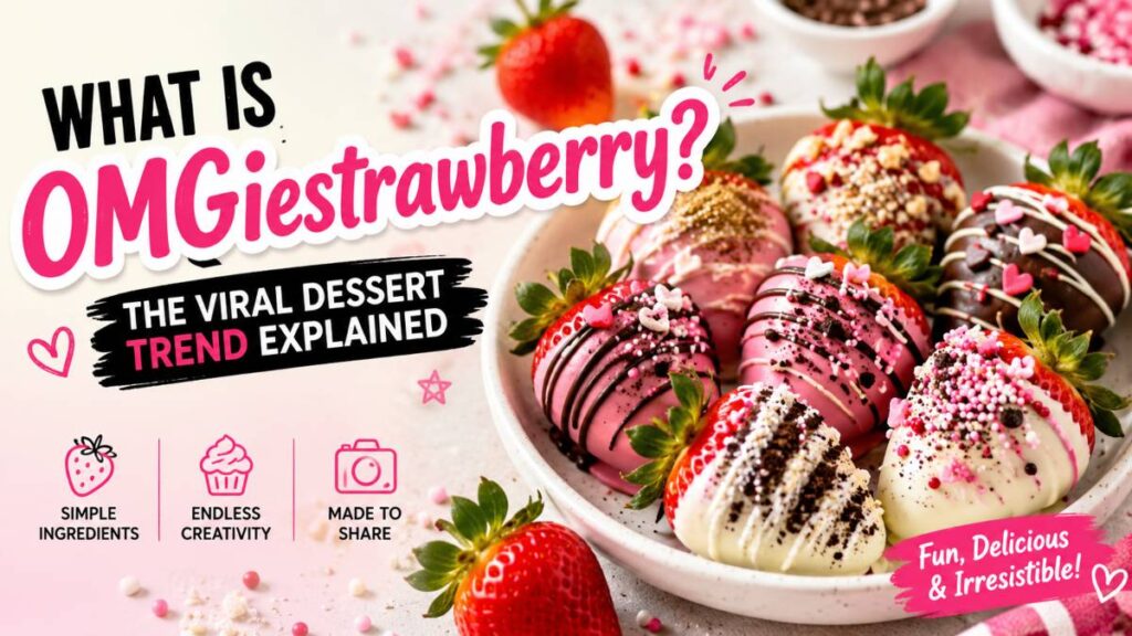 What Is OMGiestrawberry? The Viral Dessert Trend Explained