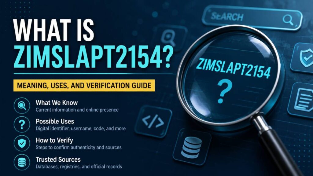 What Is Zimslapt2154? Meaning, Uses, and Verification Guide