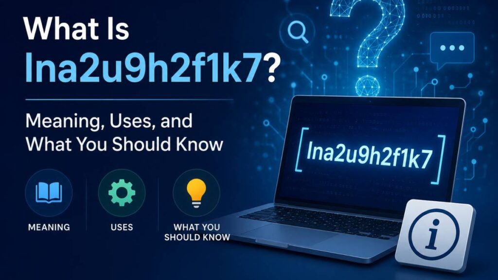 What Is lna2u9h2f1k7? Meaning, Uses, and What You Should Know
