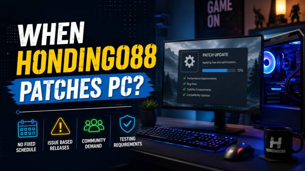 When Hondingo88 Patches PC