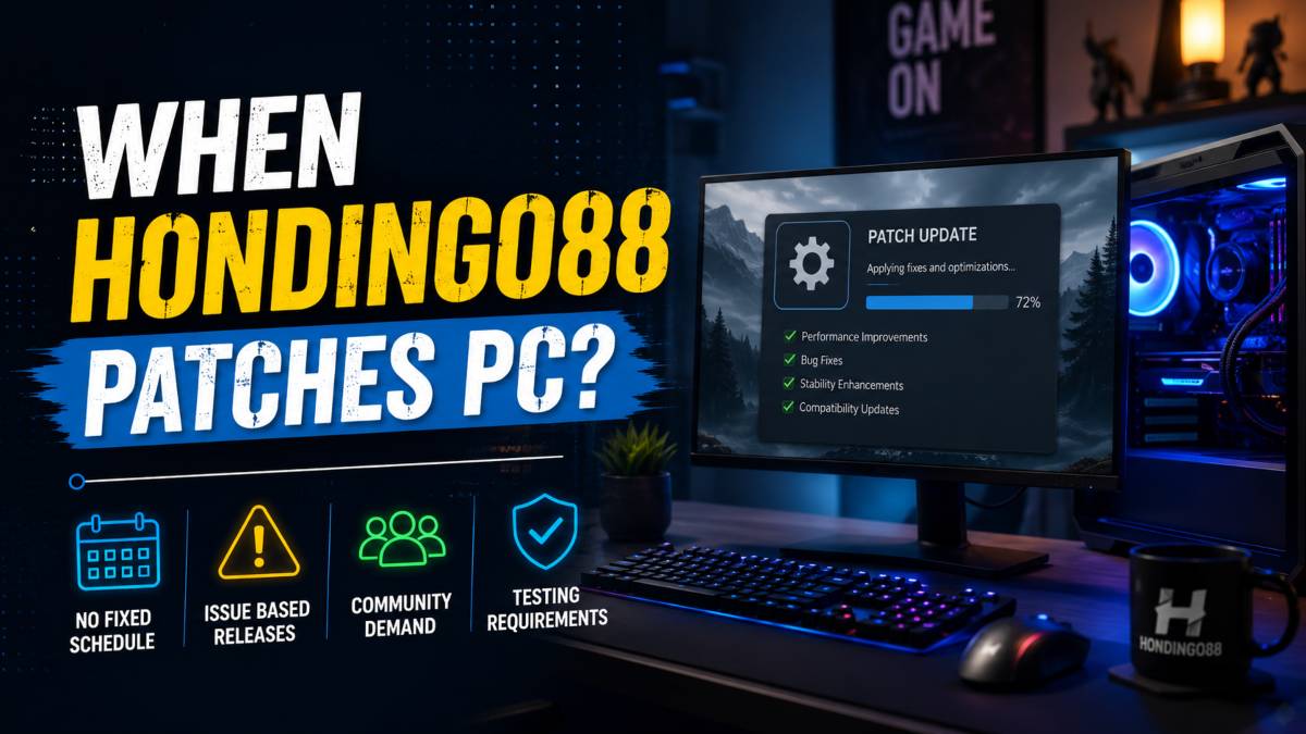When Hondingo88 Patches PC
