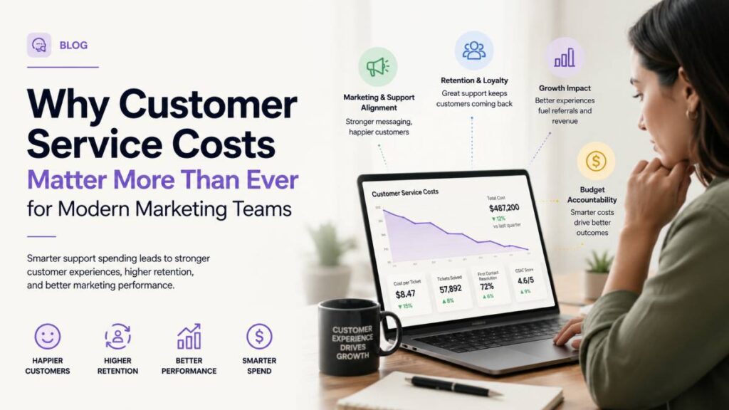Why Customer Service Costs Matter More Than Ever for Modern Marketing Teams