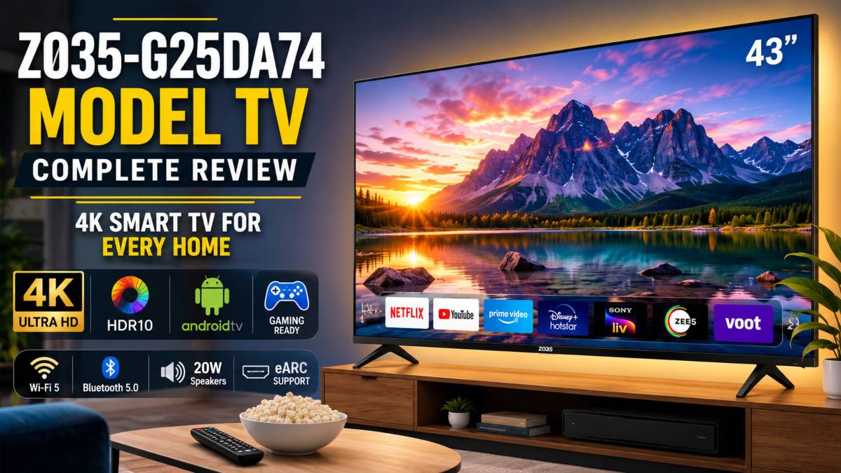 ZO35 G25DA74 Model TV
