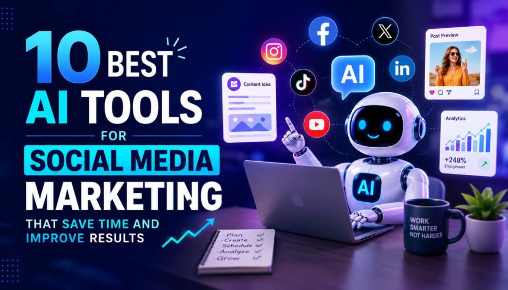 10 Best AI Tools for Social Media Marketing That Save Time and Improve Results