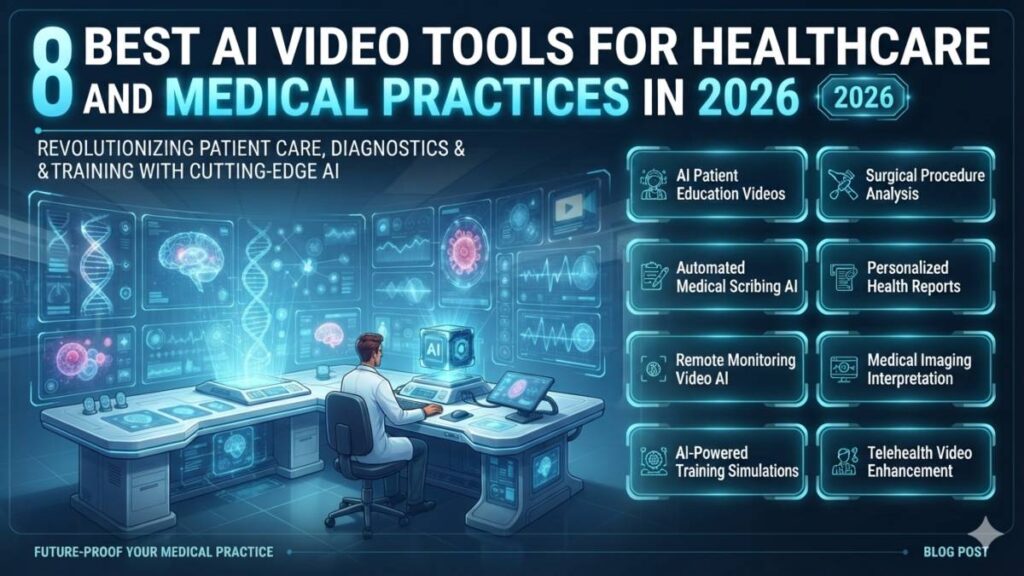 8 Best AI Video Tools for Healthcare and Medical Practices in 2026