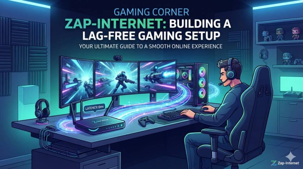 Gaming Corner Zap-Internet: Building a Lag-Free Gaming Setup