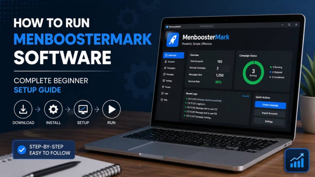 How to Run Menboostermark Software