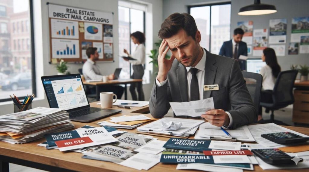 Mistakes REALTORS Should Avoid in Direct Mail Campaigns