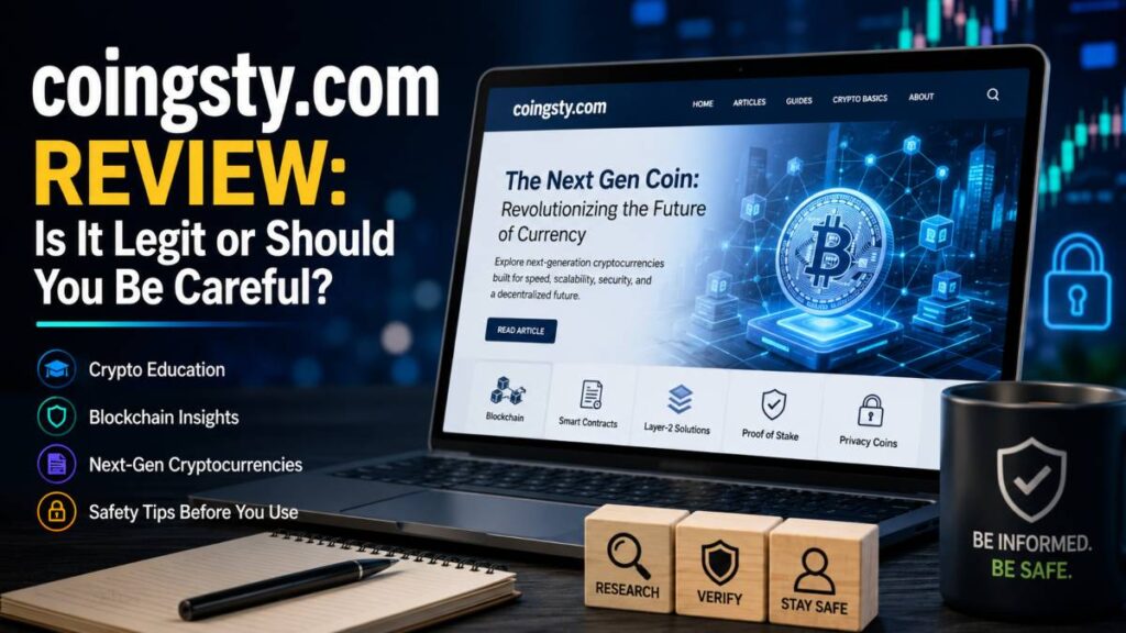 coingsty.com Review: Is It Legit, Safe, or Worth Trusting?