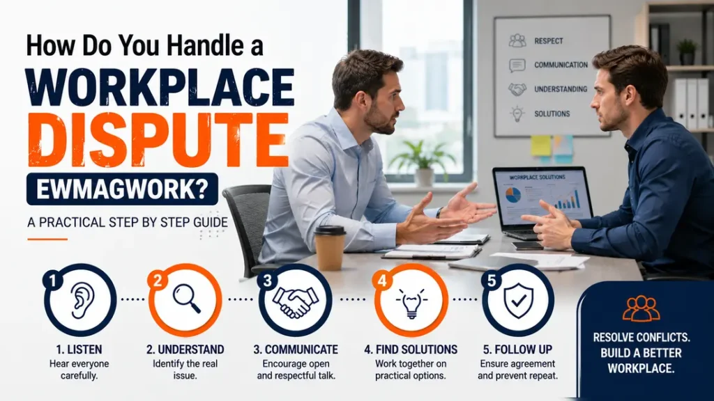 How Do You Handle a Workplace Dispute Ewmagwork A Practical Step by Step Guide