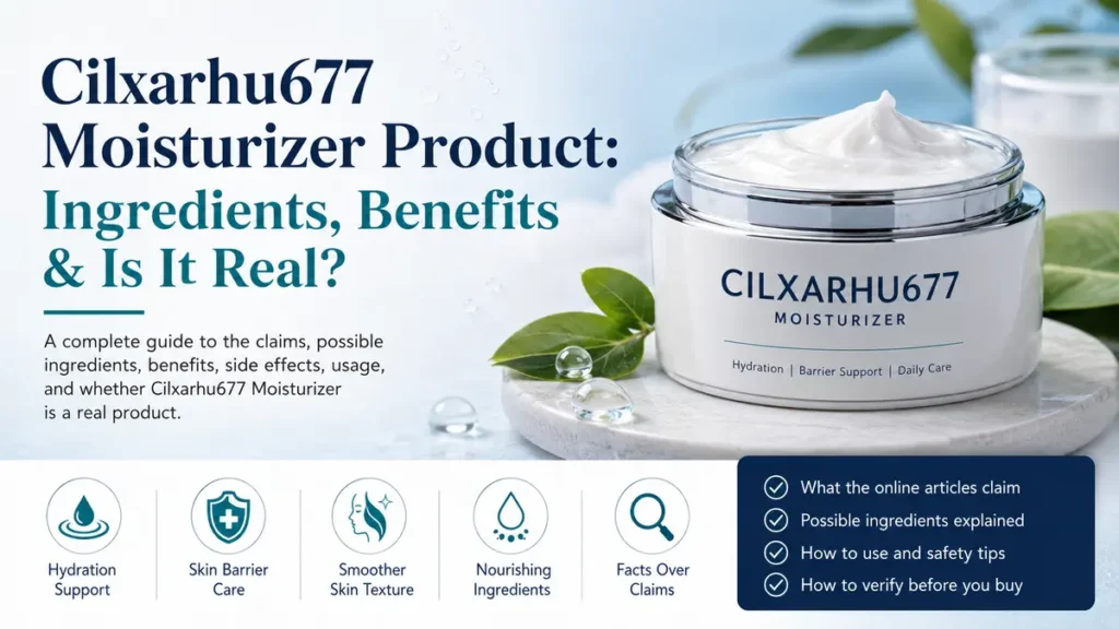 Cilxarhu677 Moisturizer Product Review